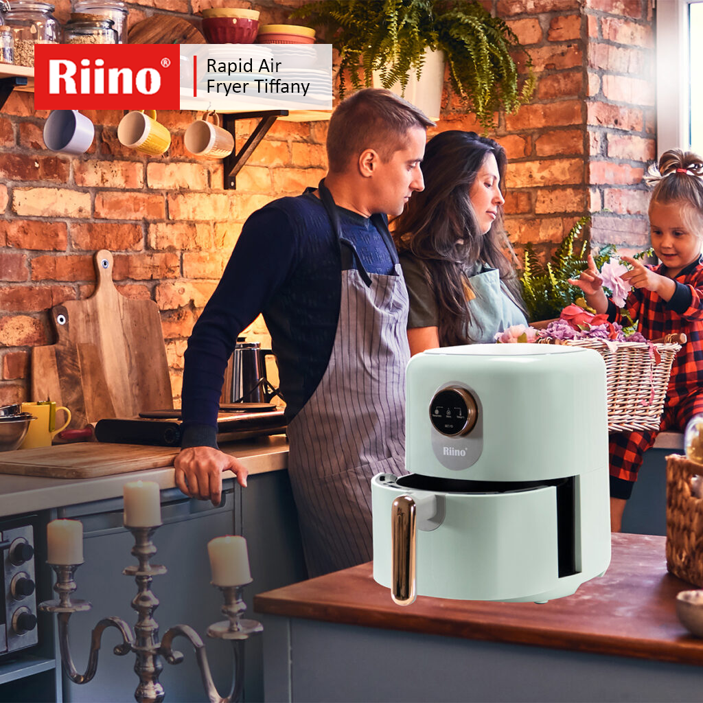 Riino Rapid Air Fryer Tiffany - Malaysia Online Shopping Mall TnO EastMall